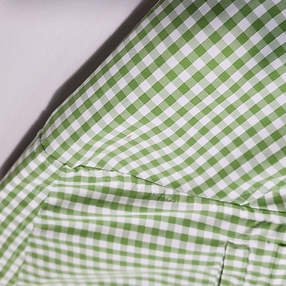 Duluth Trading Co. Mens short sleeve button down Large shirt Green - Picture 5 of 8